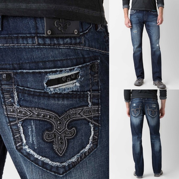 rock revival relaxed straight jean